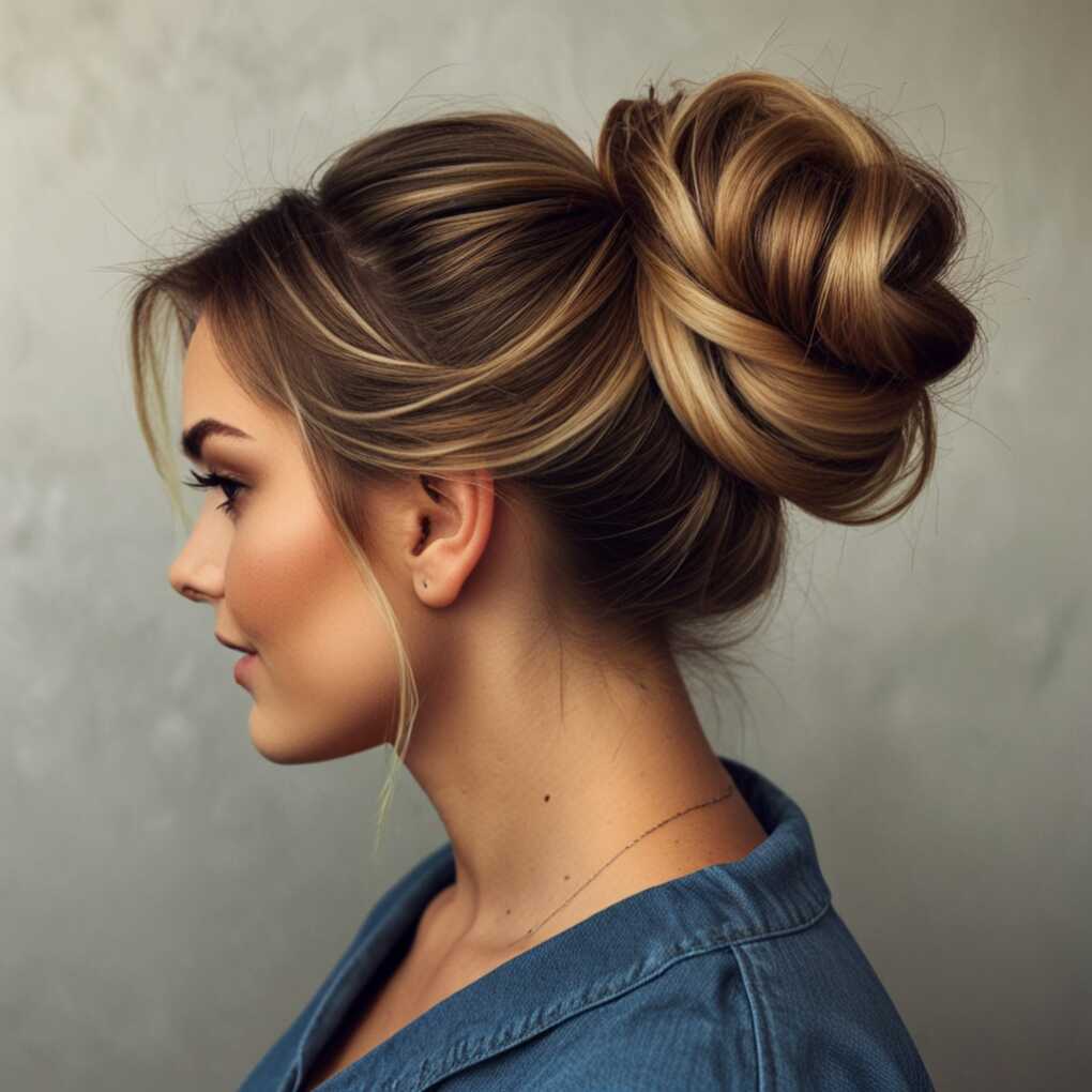 Voluminous Top Knot