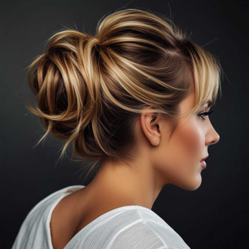 2. Messy Bun