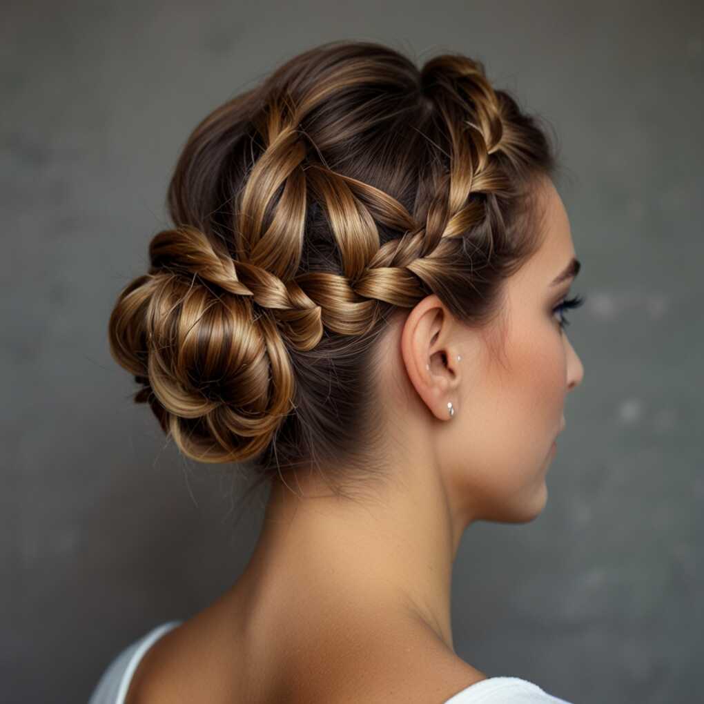 3. Braided Crown