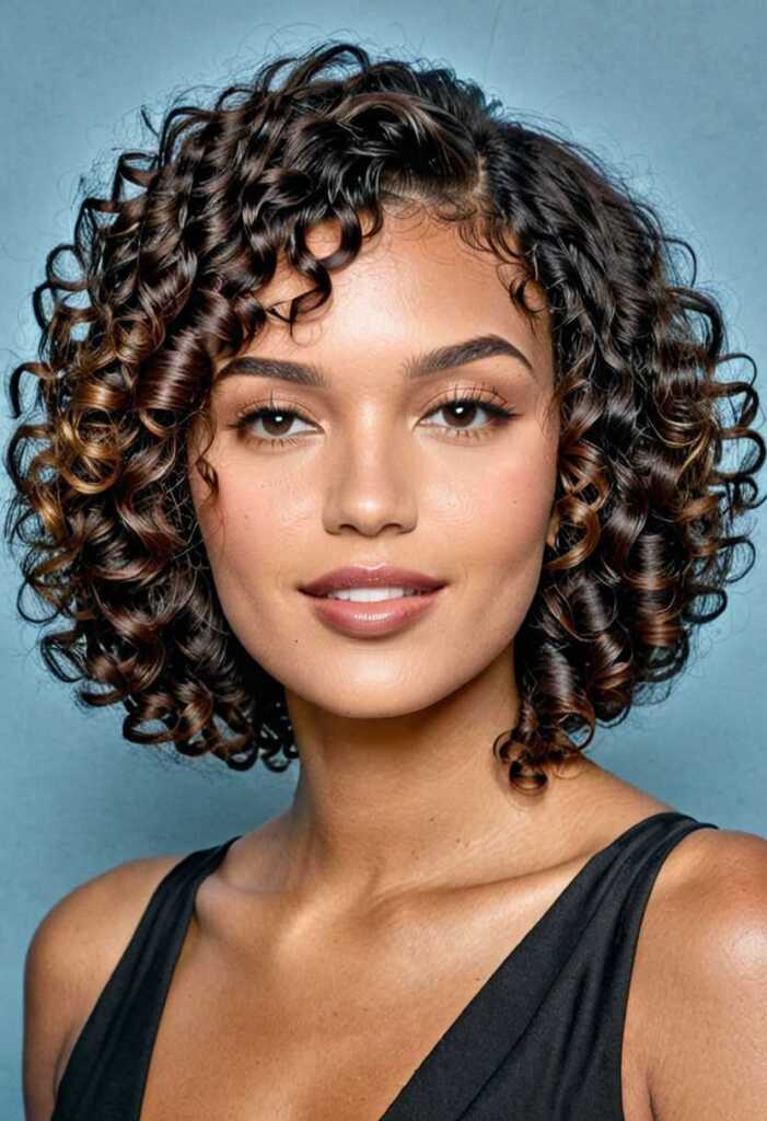 Classic Curly Bob