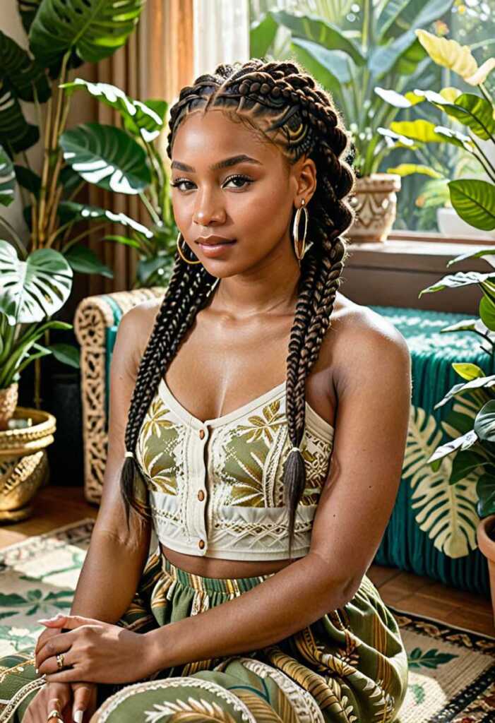 Goddess Box Braids