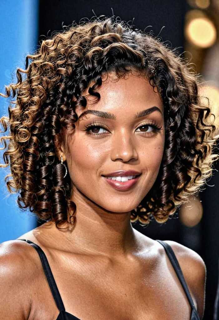 Natural Curly Bob