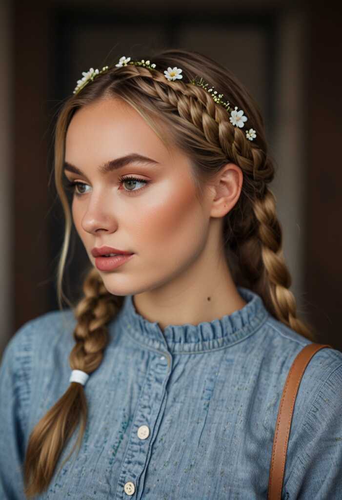 Milkmaid Braids