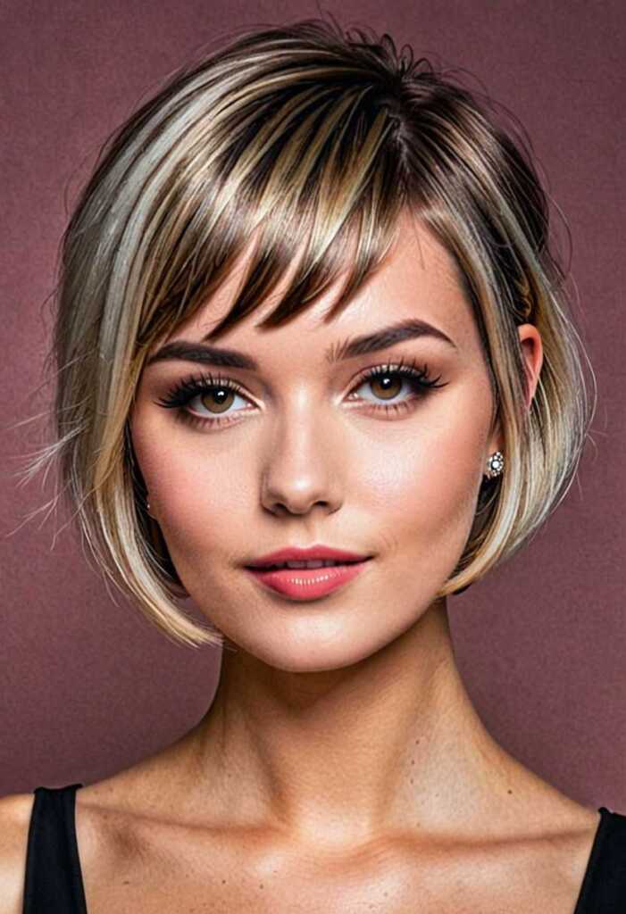 Pixie Bob with Micro Bangs