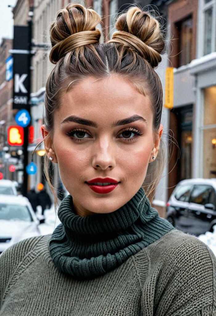 Sleek High Bun