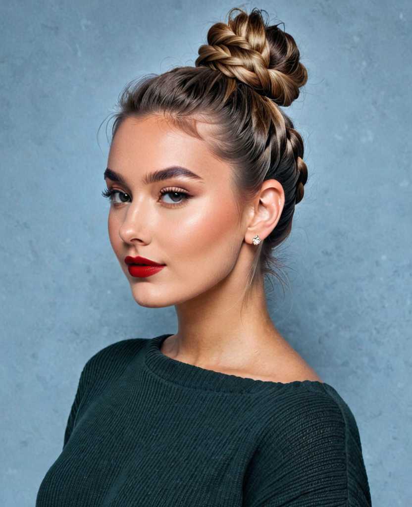 Twisted Top Knot