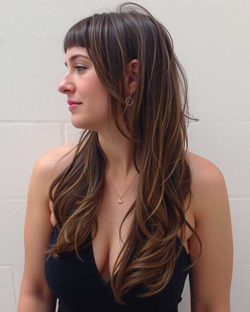 Balayage Wolf Cut