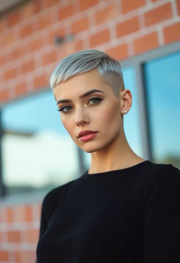 How to Style a Buzz Cut