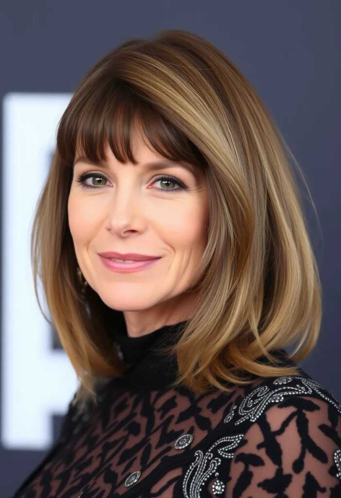 Side-Swept Bangs