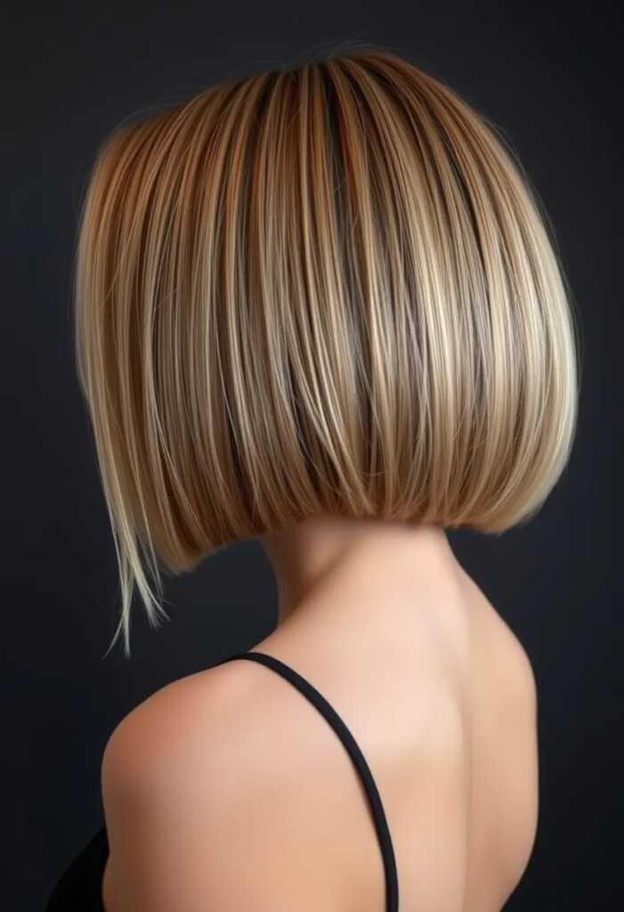 Blunt Bob Back View