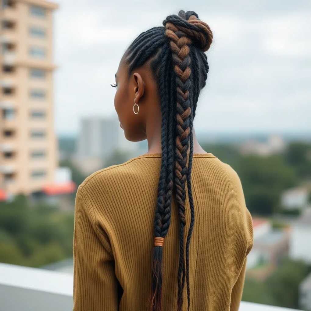 Dreadlocks Fishtail Braid