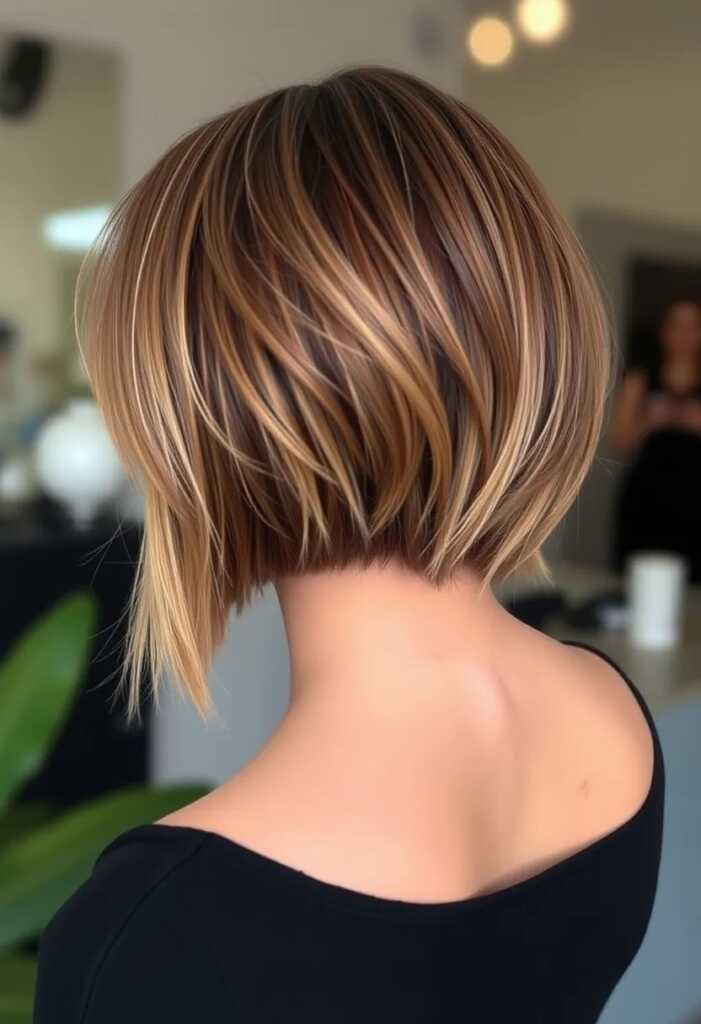 Inverted Bob Back View